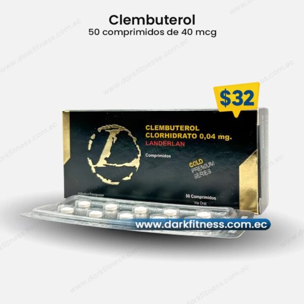 Clembuterol Landerlan 0.4 mcg x 50 pastillas