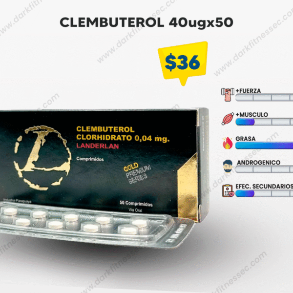 Clembuterol 0.4x50 pastillas