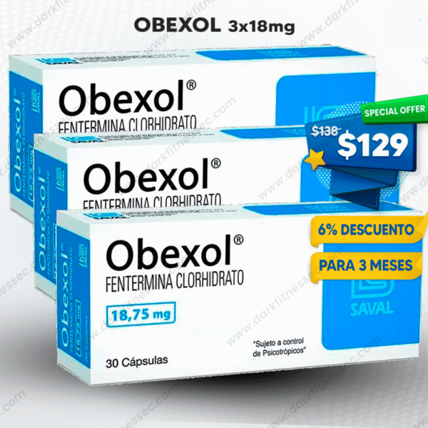 Obexol 3x18mg