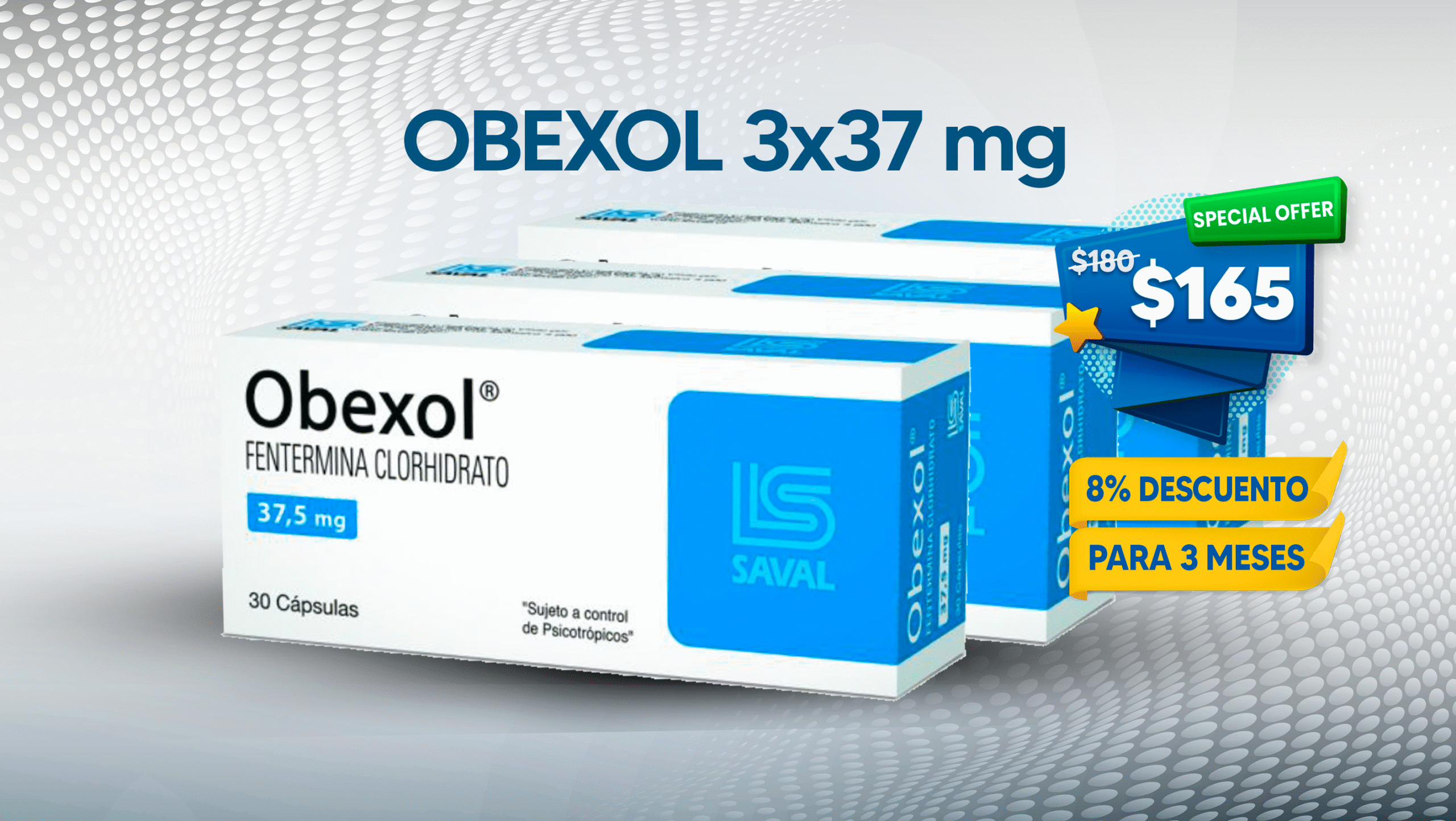 Oferta Obexol 37MG