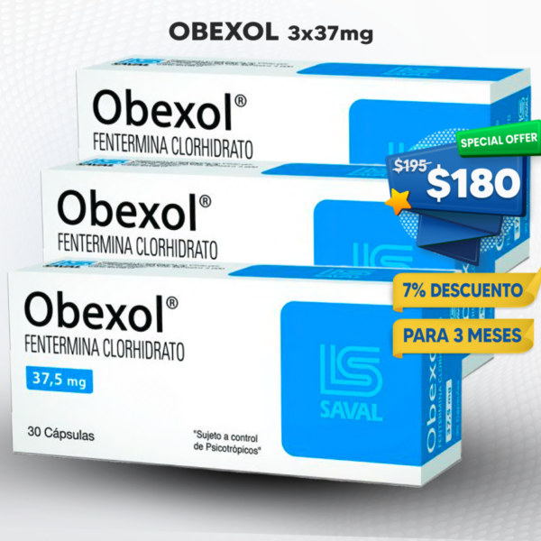 Obexol 3x37mg