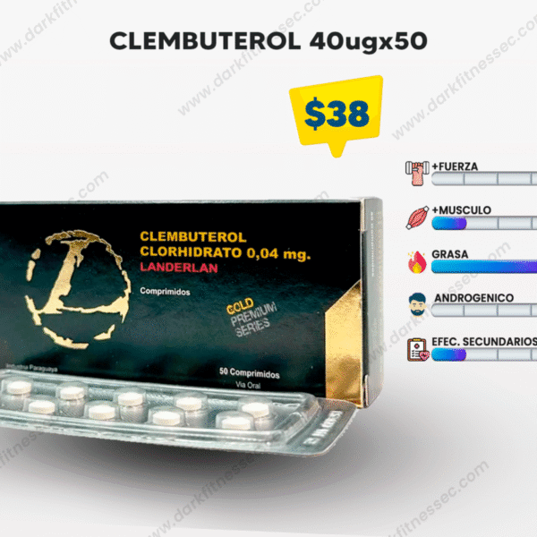 Clembuterol 0.4x50 pastillas