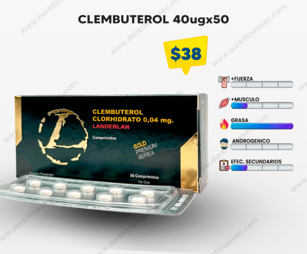 Clembuterol 0.4x50 pastillas