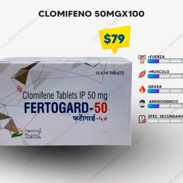 Clomifeno 50mgx100