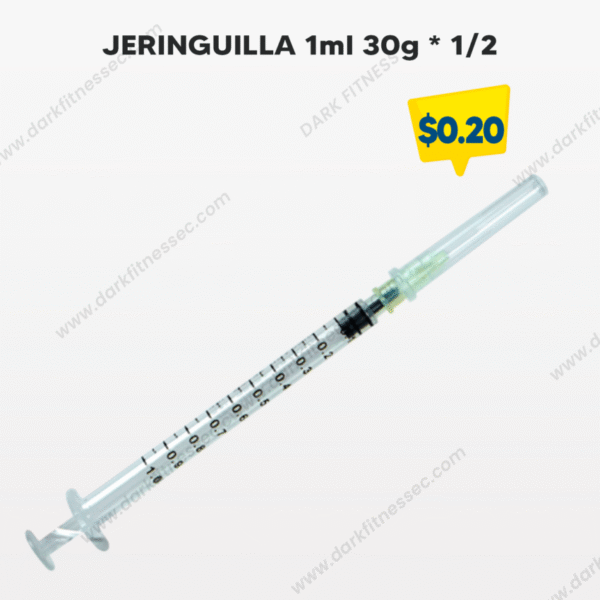 Jeringa 1ml 30gx1/2