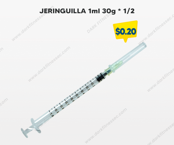 Jeringa 1ml 30gx1/2
