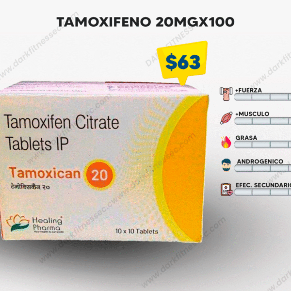 Tamoxifeno 20mgx100