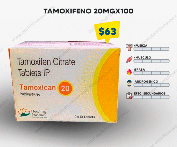 Tamoxifeno 20mgx100