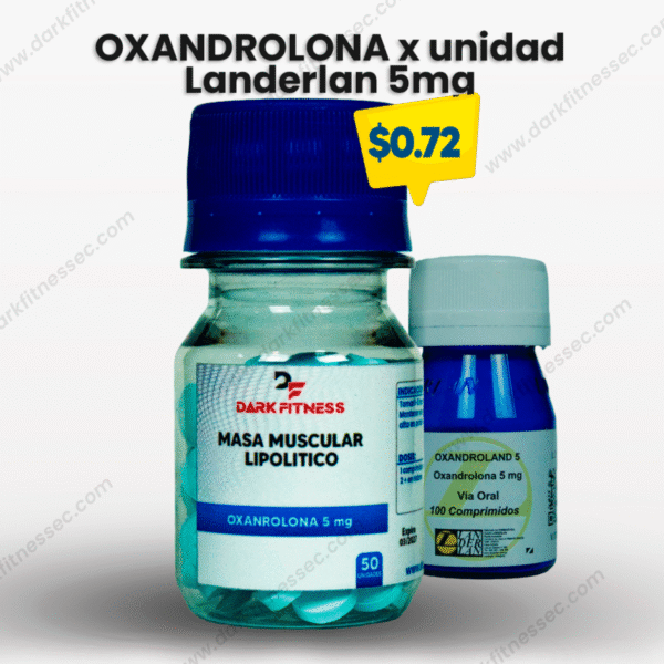 Oxandrolona x Unidad 5mg