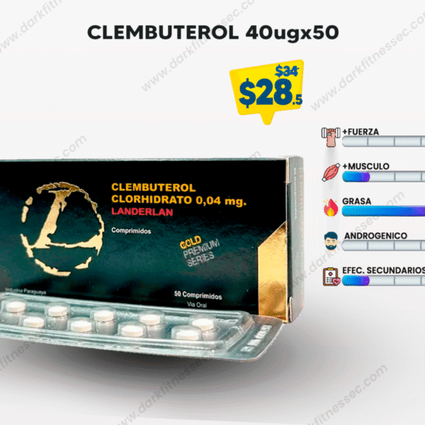 Clembuterol 0.4x50 pastillas