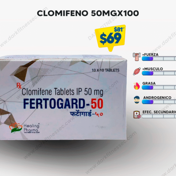 Clomifeno 50mgx100