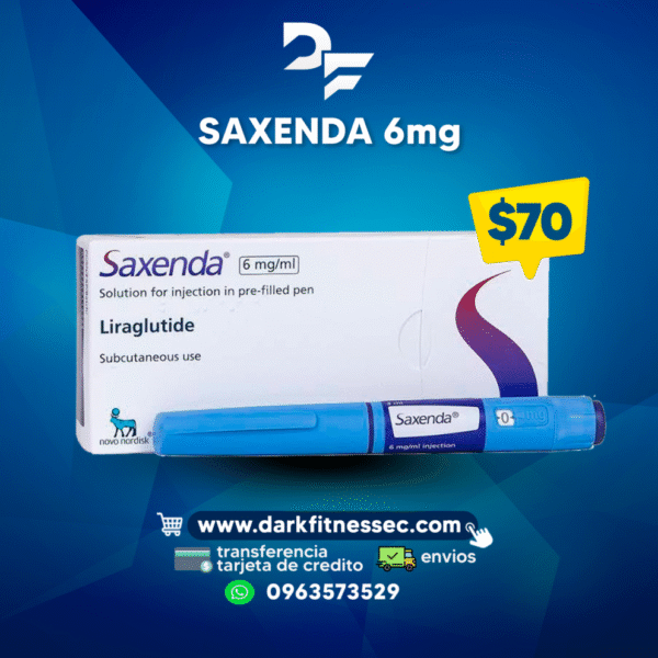 Liraglutida 1 pluma aplicadora 6mg/ml 18mg total