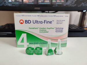 Agujas para Saxenda y Ozempic 4mmx32g