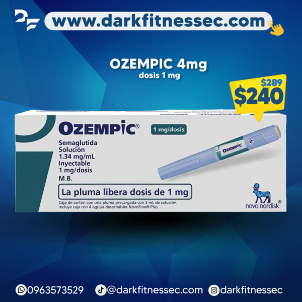Ozempic 4 mg 1u perder peso
