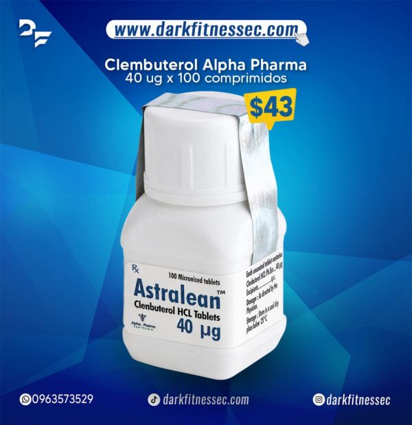 Clembuterol 40 mcg 100 past Alpha Pharma